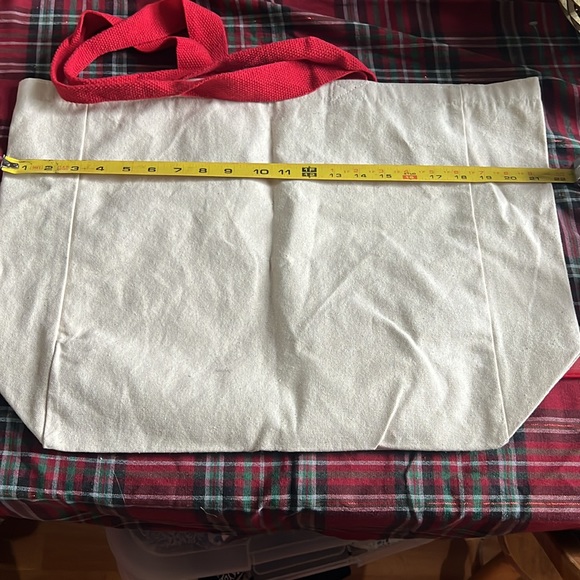 Rae Dunn Christmas tote - Picture 5 of 7